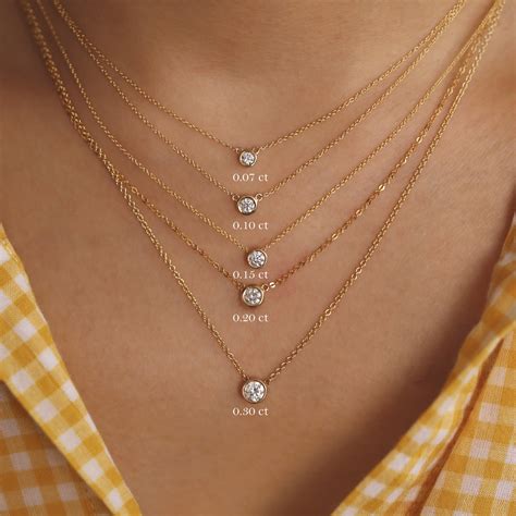 diamond cut choker necklace.